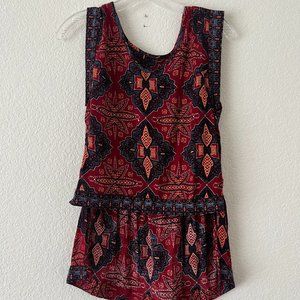 Free People Matching Set Tank Top and Shorts